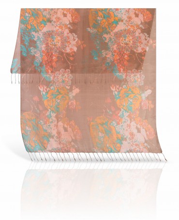 Палантин Женский S20-JEWEL.FL/BR